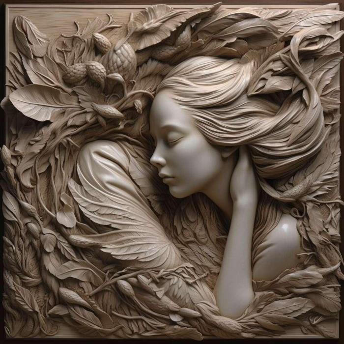 نموذج ثلاثي الأبعاد لآلة CNC 3D Art 